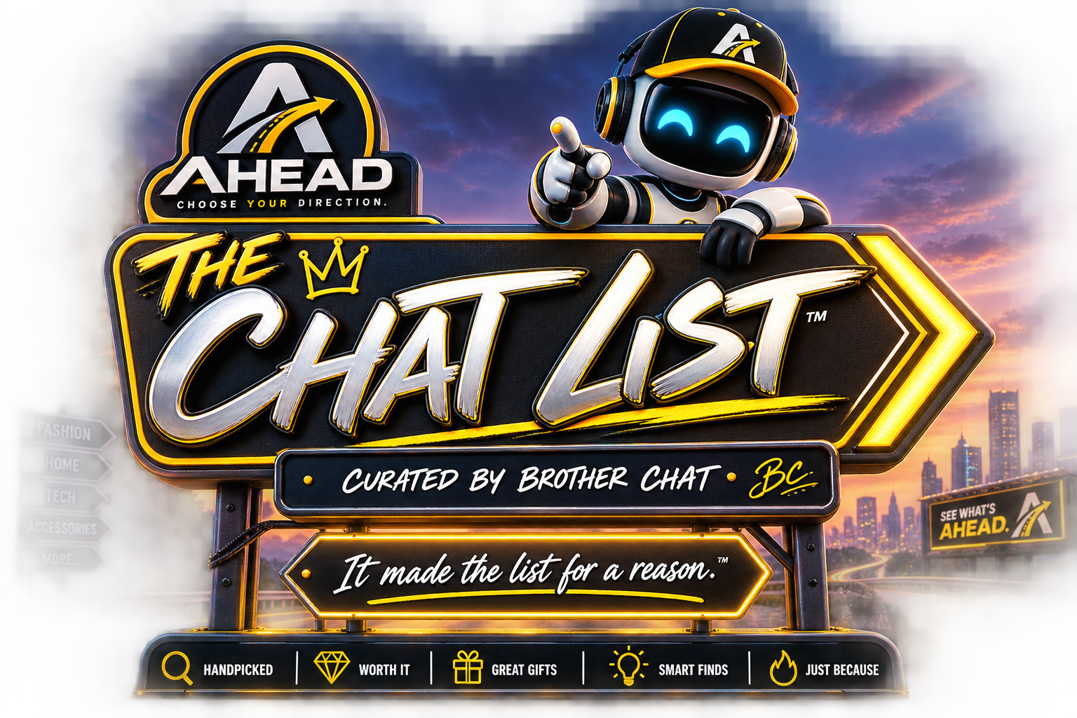 The Chat List AHEAD
